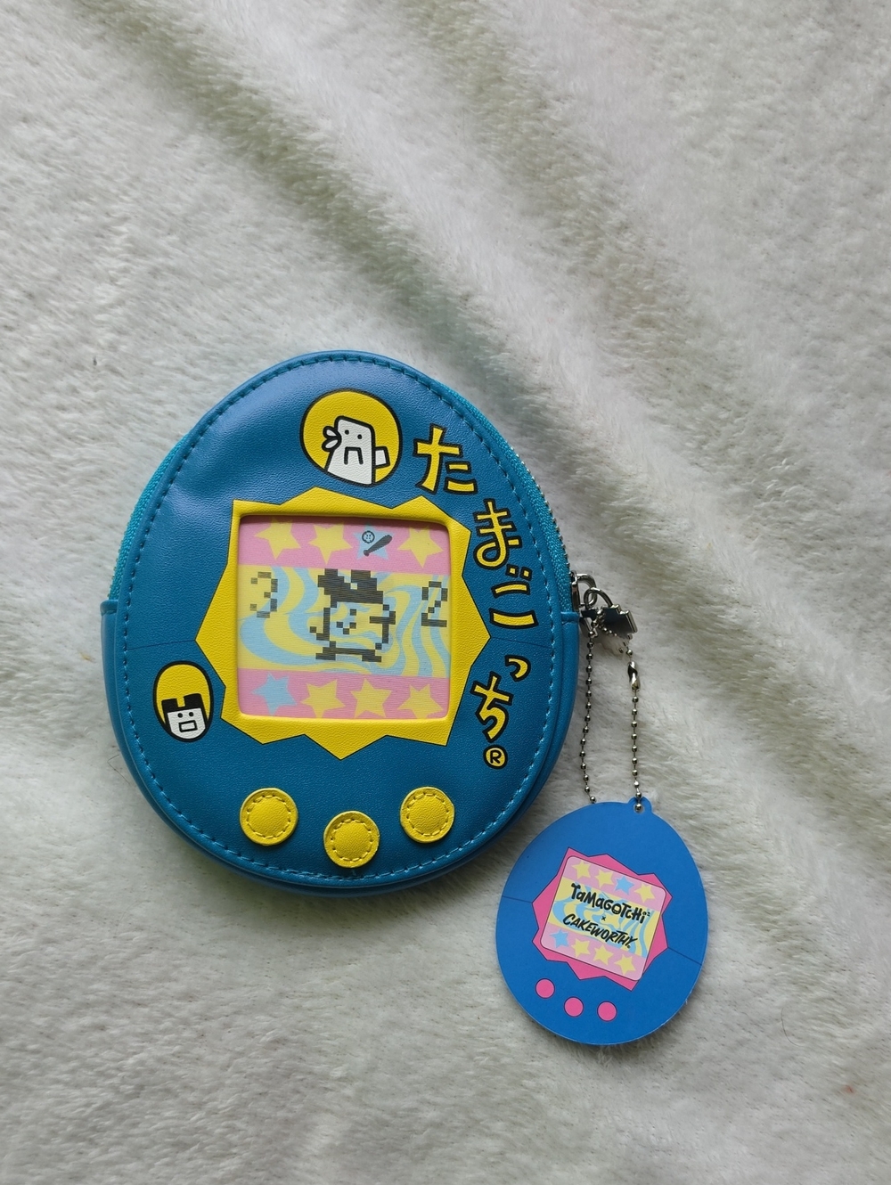 NWT Cakeworthy Tamagotchi Blue Coin Purse